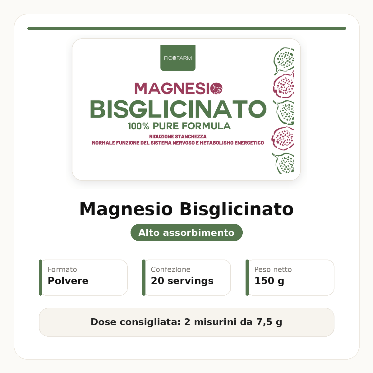 Magnesio Bisglicinato - immagine 2